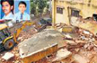 Man, 10-yr-old son buried alive as building collapses on them